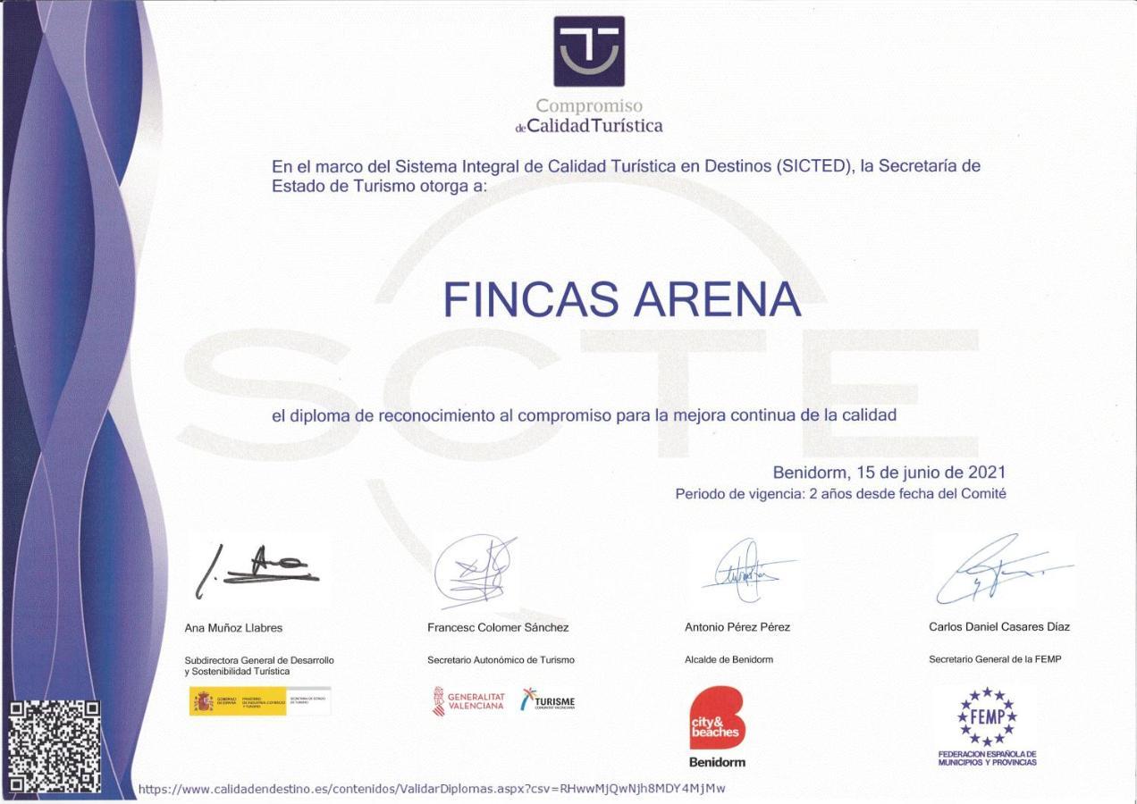 Islandia - Fincas Arena Benidorm Bagian luar foto